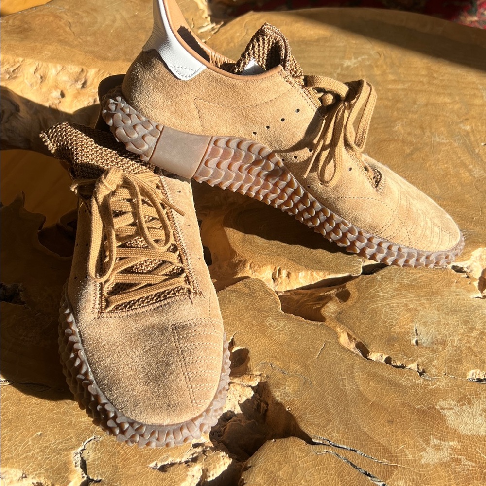 Adidas Kamanda Brown Suede Sneakers Men’s Size 10